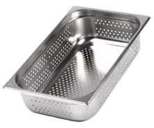 Гастроемкость MACO E11200P GN 1/1-200 (530х325х200) перф., нерж. сталь