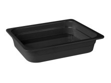 Гастроемкость Pujadas 22010 GN 1/2-65 (325х265х65) черная, меламин