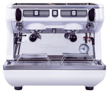 Кофемашина Nuova Simonelli Appia Life Compact 2 Gr S белая, высокие группы, экономайзер, полуавтомат