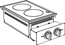 Плита индукционная Apach SLDI7I4 (встраиваемая)