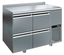Стол холодильный POLAIR TM2-22-G (с бортом)