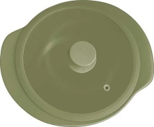 Кастрюля керамическая с крышкой Oxford EUCALIPTO 129237 BM01-4510 (D28.5см/3,3л)