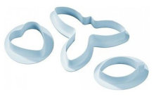 Вырубка кондитерская Martellato 40-W030 (орхидея, набор 3шт, без выталкивателя)