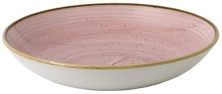 Тарелка глубокая Churchill Stonecast SPPSEVB91 (24,8см 1,13л, без борта, цвет Petal Pink)