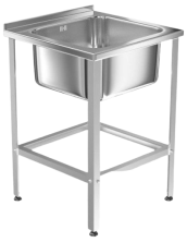 Ванна моечная GPSteel ВМБ-1 700/700/850с+ (11336)