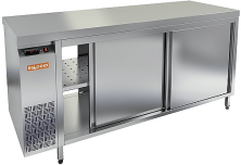 Стол тепловой HICOLD TS T 16 GN O (сквозной, двери-купе)