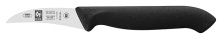 Нож для чистки овощей 6см, изогнутый, черный ICEL Horeca Prime Peeling Knife 28100.HR01000.060