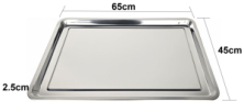 Противень Enigma Cookware SSFP6545 (650х450х25мм, нерж.сталь)