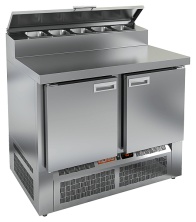 Стол для пиццы HICOLD PZE2-11/GN (1/6)