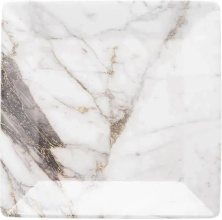 Тарелка мелкая квадратная GOLDEN STONE Oxford 092136, GC02-2471 (20х20см)