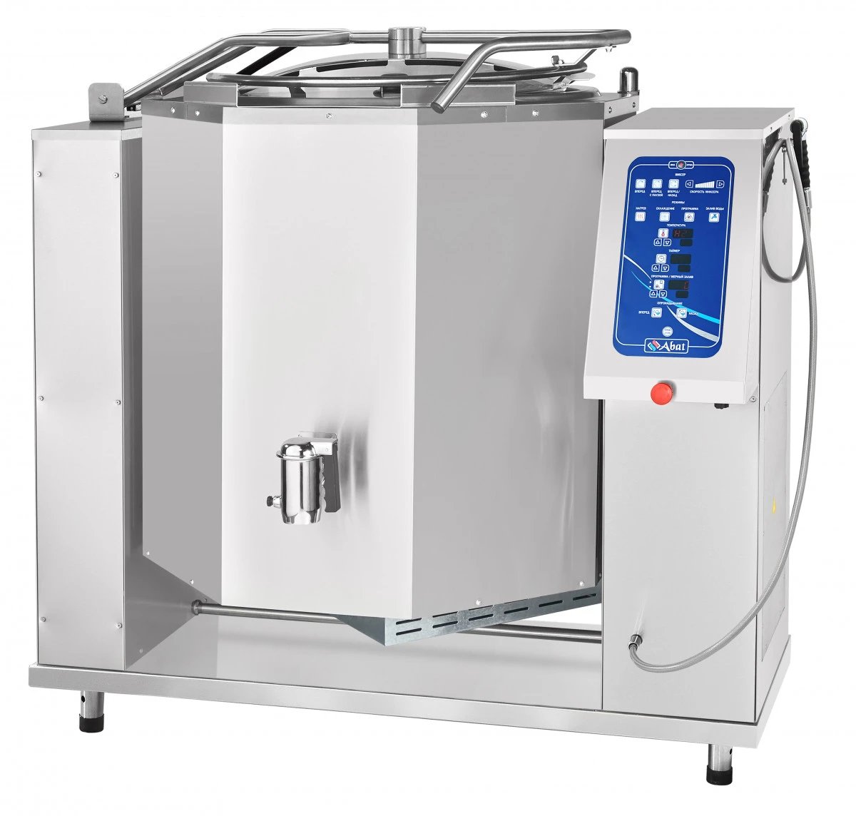 Котел варочный Abat КПЭМ-350-ОМ2 (с сливным краном)