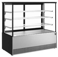 Витрина кондитерская KAYMAN KВК-1305М люкс квадро черный