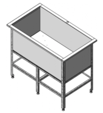 Ванна котломоечная Assum ВКС-П-1/400/900 (1000х500х850) без борта