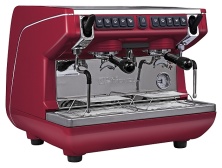 Кофемашина Nuova Simonelli Appia Life Compact 2 Gr V красная, высокие группы, экономайзер, автомат