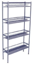 Стеллаж для тарелок GPSteel СКТ 4/870/280/1600с+ (44414)