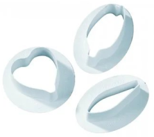 Вырубка кондитерская Martellato 40-W009 (орхидея малая, набор 3шт, без выталкивателя №4)