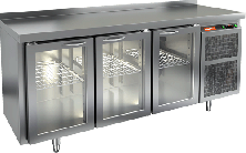 Стол холодильный HICOLD SNG 111/HT с бортом