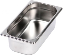 Гастроемкость Luxstahl 1/3 100 нерж. га16