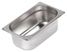 Гастроемкость Kitchen Muse 814-4 GN 1/4-100 (265х164х100) нерж.