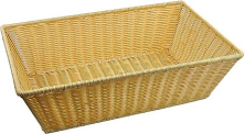 Корзина для хлеба MGprof 72626 (прямоугольная, 53х32,5см, h15см, плетеная структура, полиротанг)