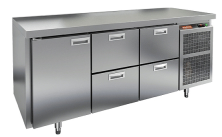 Стол холодильный HICOLD GN 122/TN O (без борта)