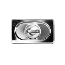 Крышка для гастроемкости EKSI E814-LW GN 1/4 (265х162) нерж. сталь