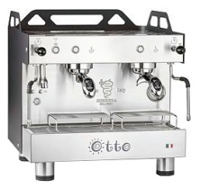 Кофемашина полуавтомат Bezzera Otto PM 2GR Compact (черная матовая, экономайзер, подсветка, 220В)