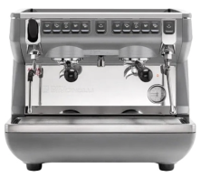 Кофемашина Nuova Simonelli Appia Life Compact 2 Gr V серый, высокие группы, экономайзер, автомат