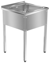 Ванна моечная GPSteel ВМБ-1 700/700/850п (11197)