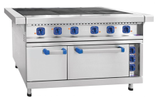 Плита электрическая Abat ЭП-6ЖШ-Э (эмалированная духовка, лицев. нерж.)