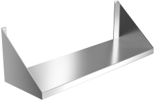 Полка настенная открытая (косынка) GPsteel ПКОН 1/1100/300/300 (66007)