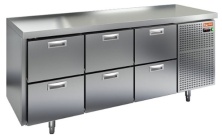 Стол холодильный HICOLD GN 222/TN O (без борта)