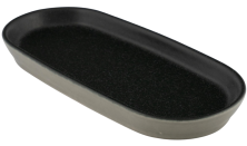 Блюдо овальное Kutahya Lagom Dark Stone NOR17KY34R855A28 (100мл)