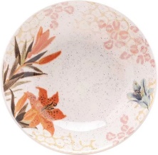 Тарелка суповая UNNI SHAPE BUQUE TROPICAL Oxford 126319, AY01-5820 (20см)