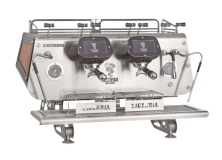 Кофемашина автомат Bezzera Victoria PID 2GR (черная и кожа, мультифазная 380В)