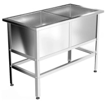 Ванна моечная GPSteel ВМ-2 1040/530/850 Э (ВМ-2/430) Эконом