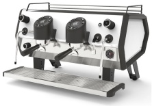 Кофемашина рожковая Sanremo D8 PRO 2 высокие гр,белая/черная