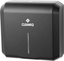 Диспенсер для бумажных полотенец CLEANEQ KW-7336 (черный глянец)