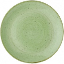 Тарелка мелкая Churchill Stonecast SSASEV101 (26см, Sage Green)