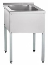 Ванна моечная Eksi ВМЦБ-1/500-п, цельнотянутая, 11196