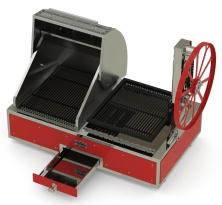 Гриль-мангал Grillvett Corvette MS красный