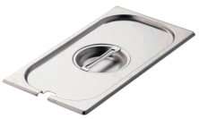 Крышка для гастроемкости HURAKAN GD-P 1/4 с отверстием для ложки