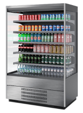 Горка холодильная Chilz BERG 125 (шлифованная нержавейка)