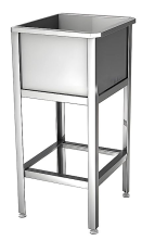 Ванна моечная GPSteel ВМ-1 630/630/850 Э (ВМ-1/530) Эконом