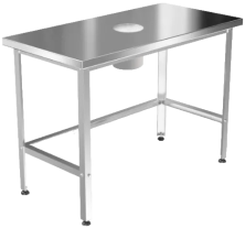 Стол для сбора отходов GPsteel ССО 600/700/850с+ (22722ц)