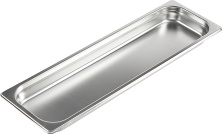 Гастроемкость Luxstahl 2/4 40 нерж. га57