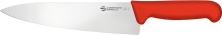 Нож кухонный Sanelli Ambrogio SC49024R (240х56 мм, красный)
