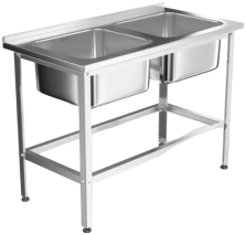 Ванна моечная GPSteel ВМБ-2 1200/700/850с+ (11341)