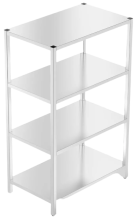 Стеллаж кухонный GPSteel СК 1000/300/1800-п (44790)