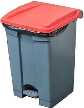 Бак для мусора Cambro WBFC30LBASE (30л, с педалью, без крышки, пластик, серый)
